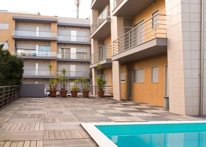 Bay - Piscina Lägenhet São Martinho do Porto